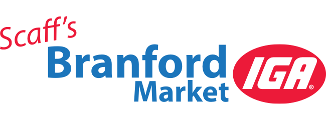 A theme logo of Scaff's Branford Market
